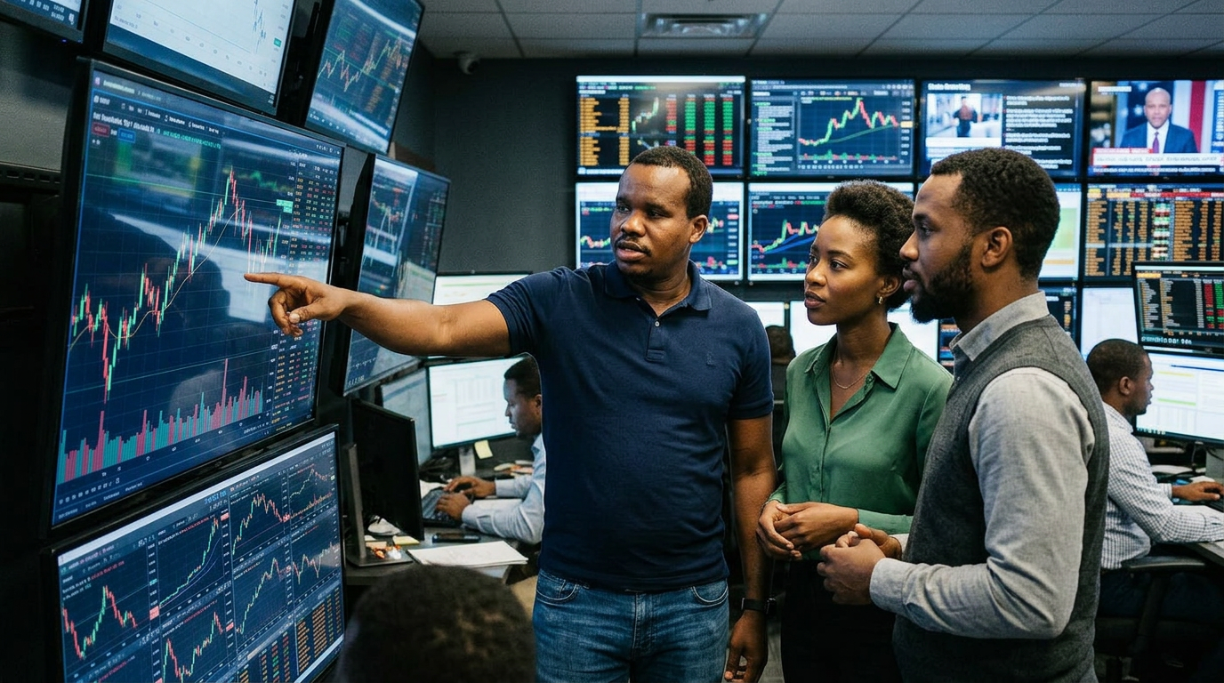 Inside the war room.